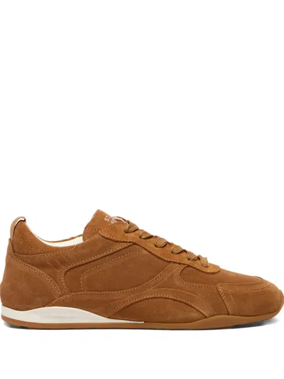 Stuart Weitzman Sw Scout Sneaker In Brown