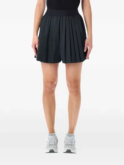 Nike Pleated Shorts In Black