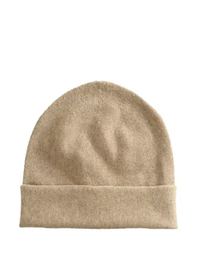 Uma Wang X 1436 Cashmere Beanie Hat In Neutral