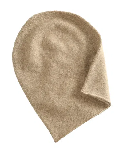 Uma Wang X 1436 Cashmere Beanie Hat In Neutral