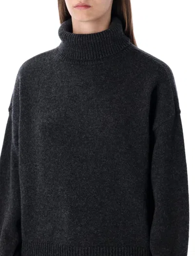 Sessun Niko High Neck Sweater In Black
