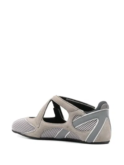 Attico Nomad Ballerina Flat In Gray