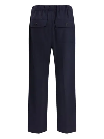 Weekend Max Mara Elasticated-waist Track Pants In Blue