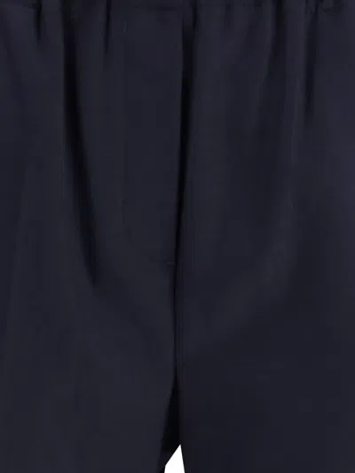 Weekend Max Mara Elasticated-waist Track Pants In Blue