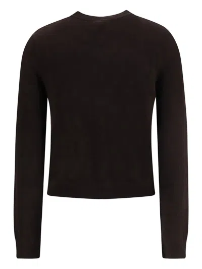 Lisa Yang Wilona Buttoned Cardigan In Brown