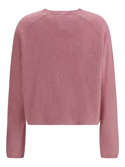 Lisa Yang Multicolor Cashmere Sweatshirt In Purple