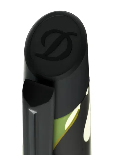 St Dupont Defi Millenium Camo Pen In Green