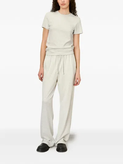 American Vintage Short-sleeve T-shirt In Gray