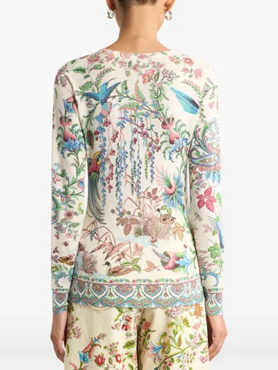 花卉动物图案上衣