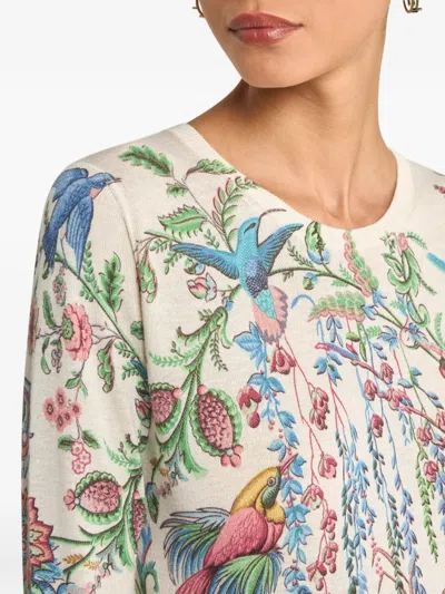 花卉动物图案上衣