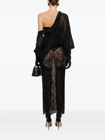 Nissa Lace Corset In Black