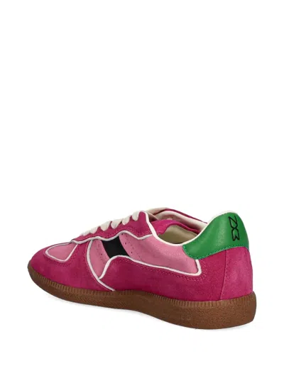 Nokwol August Panelled Lace-up Sneakers In Multi