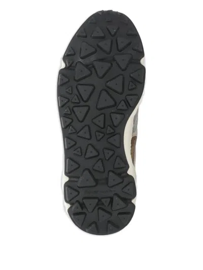 Flower Mountain Leather Panelled Low-top Sneakers In Multi