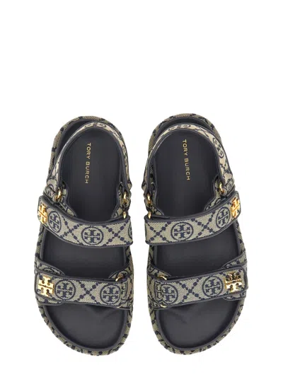 Tory Burch Kira Sport Leather Sandals In Multi
