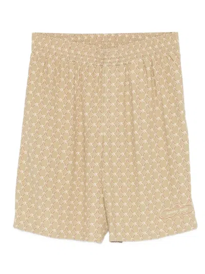 Sandro Geometric-pattern Short In Metallic
