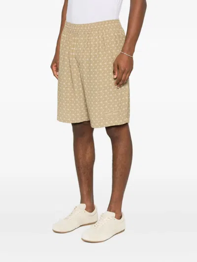 Sandro Geometric-pattern Short In Metallic