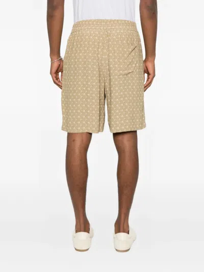 Sandro Geometric-pattern Short In Metallic