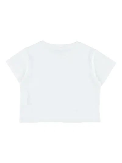 Stella Mccartney Tee Small Circle Logo In White