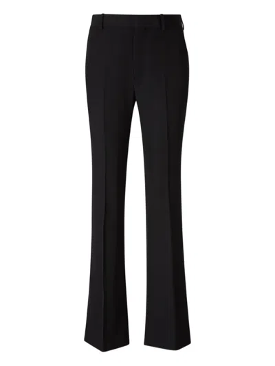 Balmain Flared Trousers In Black