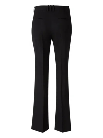 Balmain Flared Trousers In Black