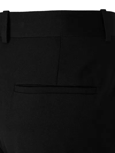 Balmain Flared Trousers In Black