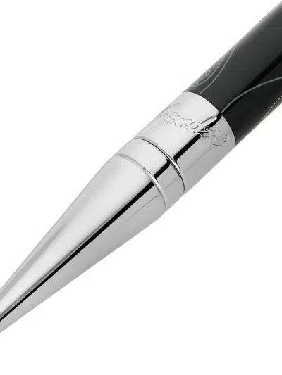 St Dupont X Fender Initial Ballpoint Pen In Black