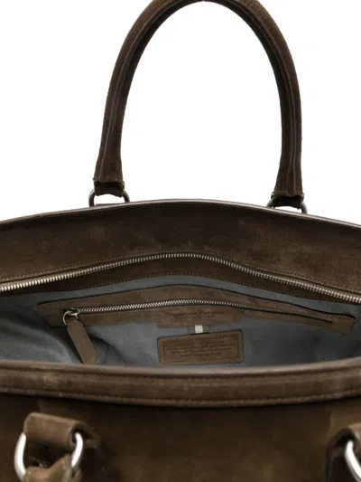 Officine Creative Quentin 009 Duffel Bag In Brown