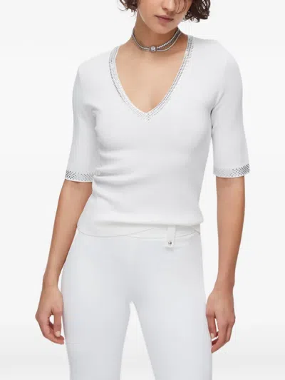 Liu •jo Liu Jo Sweaters In White