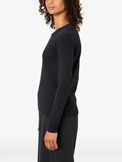 American Vintage Gamipy Long-sleeve T-shirt In Blue