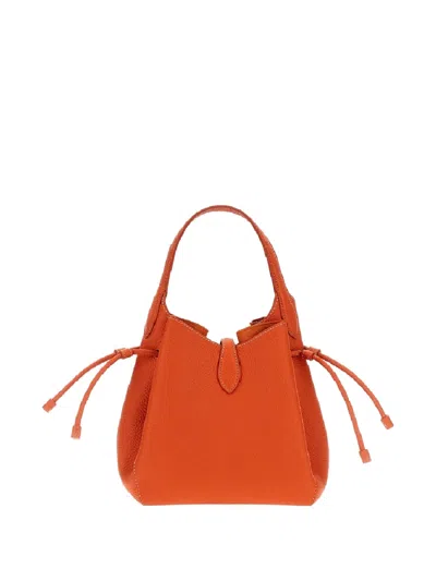 Polo Ralph Lauren Small Polo Play Shoulder Bag In Orange