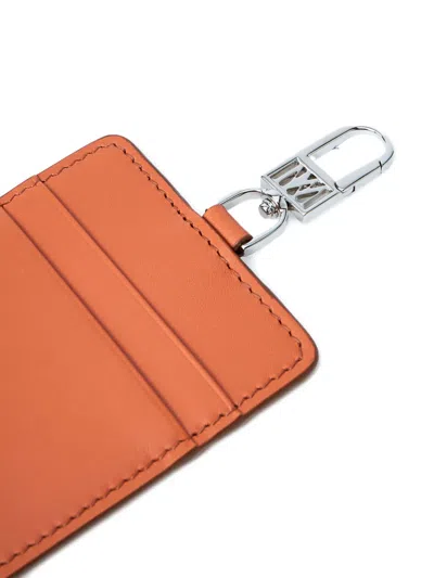 Max Mara Pebble-grain Badge Holder In Multi