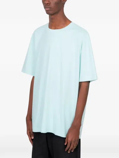 Courrèges Oversized T-shirt In Blue