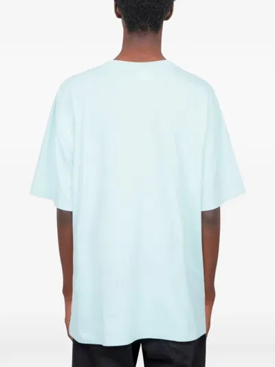 Courrèges Oversized T-shirt In Blue