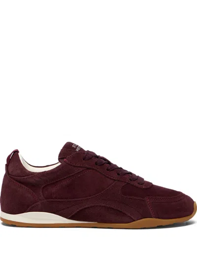 Stuart Weitzman Scout Sneakers In Red