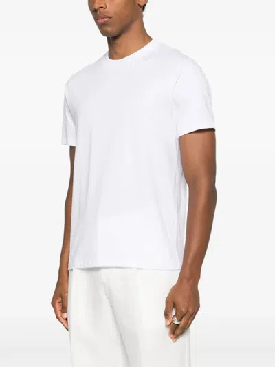Sandro Crew-neck T-shirt In White