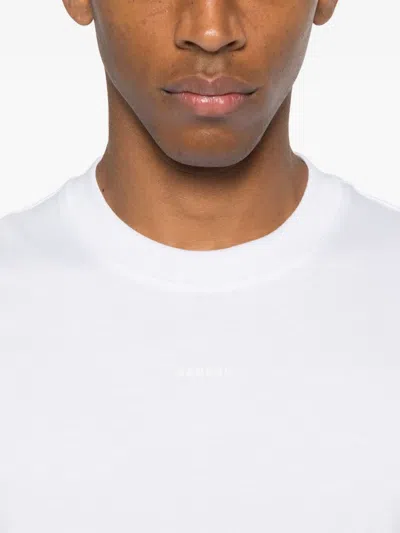 Sandro Crew-neck T-shirt In White
