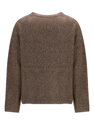 Lisa Yang Lova Crew-neck Sweater In Brown