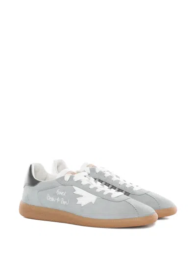Dsquared2 Rebels Suede Sneakers In Gray