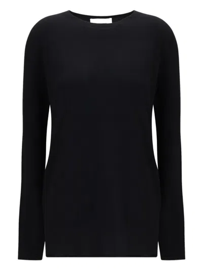 Lisa Yang Maurie Long-sleeve Sweater In Black
