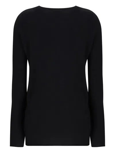 Lisa Yang Maurie Long-sleeve Sweater In Black