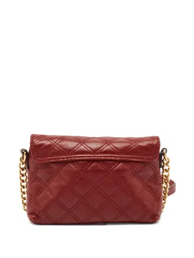 Pre-owned Marc Jacobs Quilted Chain-link Shoulder Bag In Red
