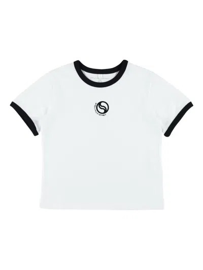 Stella Mccartney Tee New Logo In White