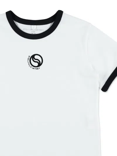 Stella Mccartney Tee New Logo In White
