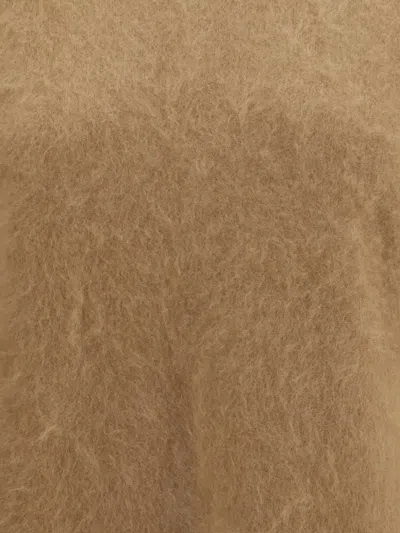 Lisa Yang Maren Short-sleeve Top In Brown