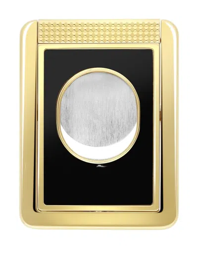 St Dupont Rectangular Cigar Cutter In Gold