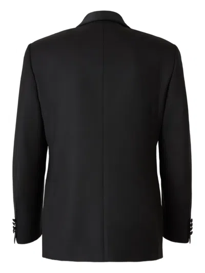 Canali Impeccabile Shawl-lapel Button Suit In Black