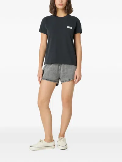 American Vintage Ykobow Short-sleeve T-shirt In Black