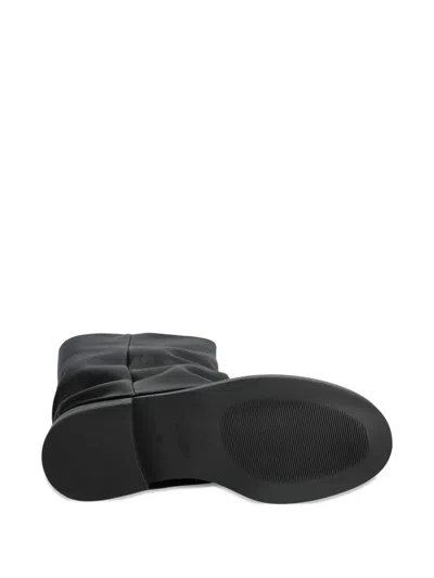 Copenhagen Gathered Boots In Black