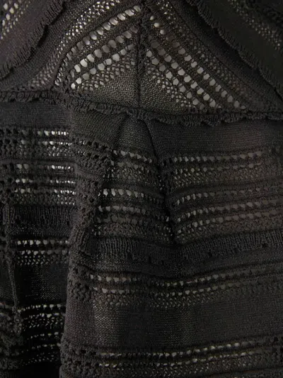 Zimmermann Lucky Lace Scalloped Top In Black