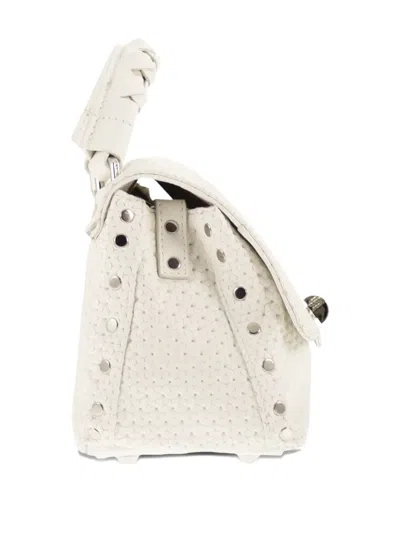 Zanellato Baby Postina® Venissa Textured Tote Bag In White